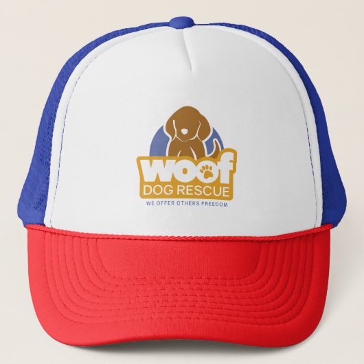 WOOF Trucker Hat Trucker Pet (Voorkant)