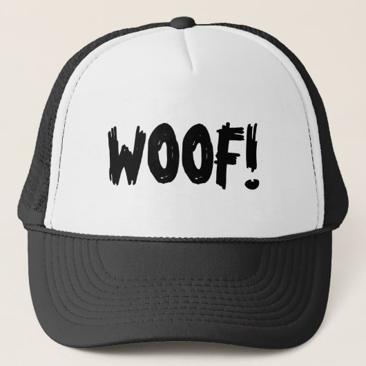 WOOF! TRUCKER PET (Voorkant)