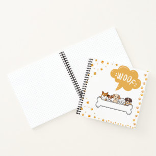 Woof & Wiggles , Hondenteam Notitieboek