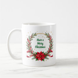 Woof Woof Kerstmok - Aanpasbare tekst Koffiemok