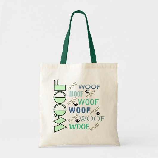 WOOF & WOOF met Canvas tas van poten (Voorkant)