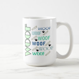 WOOF & WOOF met Mok van de Koffie van het Wortel