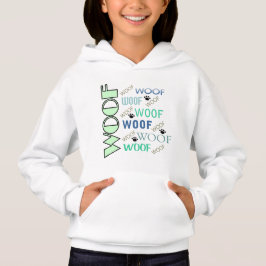 WOOF & WOOF met poten meisjes Hoodie
