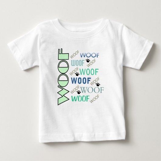 WOOF & WOOF met T-shirt van peuter-peuter (Voorkant)