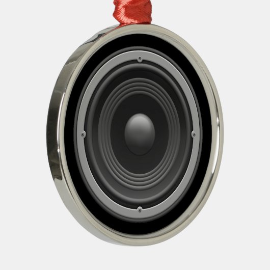 Woofer Metalen Ornament (Rechts)