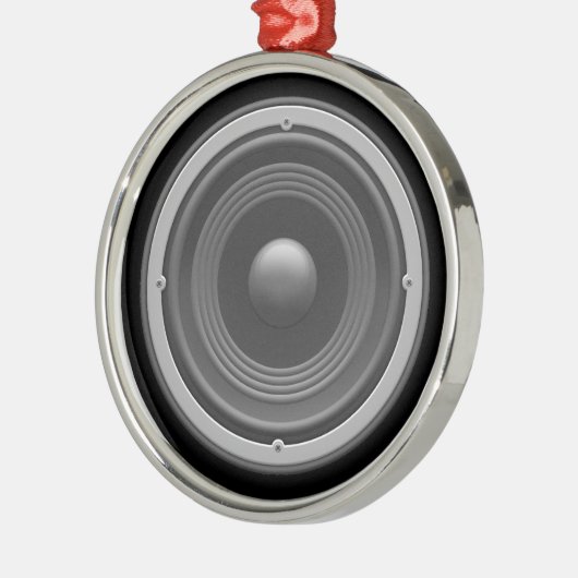 Woofer Metalen Ornament (Links)