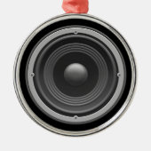 Woofer Metalen Ornament (Voorkant)
