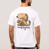 Woofington-Shirt T-shirt (Achterkant)