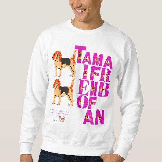 Woofmas Christmas T-shirt: Grappig Sarcastisch San Trui (Voorkant)