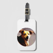 Woofs N' Wags  Bagagelabel (Voorkant (verticaal))