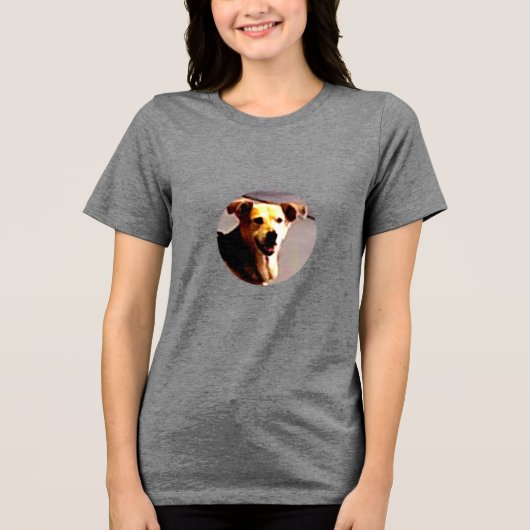 Woofs N' Wags Tri-Blend Shirt (Voorkant)
