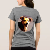 Woofs N' Wags Tri-Blend Shirt (Achterkant)