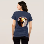 Woofs N' Wags Tri-Blend Shirt (Achterkant volledig)