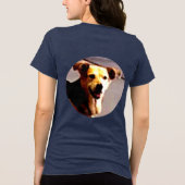 Woofs N' Wags Tri-Blend Shirt (Achterkant)