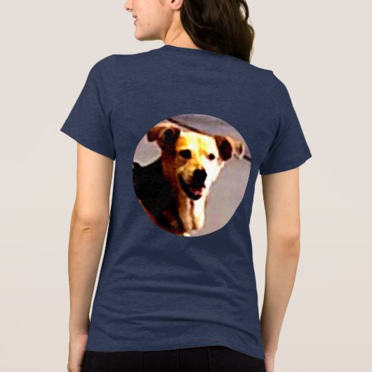 Woofs N' Wags Tri-Blend Shirt (Achterkant)