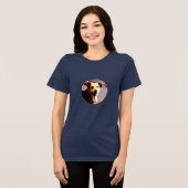 Woofs N' Wags Tri-Blend Shirt (Voorkant volledig)