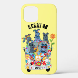Woofstock Kerry Blue Terrier Hoesje-Mate iPhone Ca Case-Mate iPhone Case