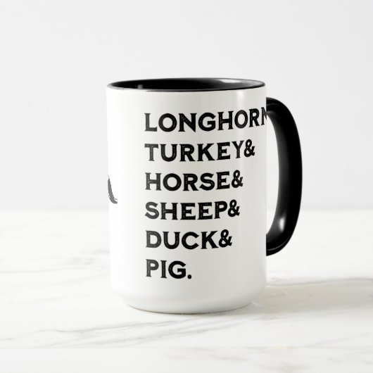 Woofus-Mok met Ampersand Mok (Voorkant rechts)