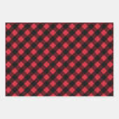 Woofy Kerstmis Waterverf Naughty Dogs Inpakpapier Vel (Voorkant 2)