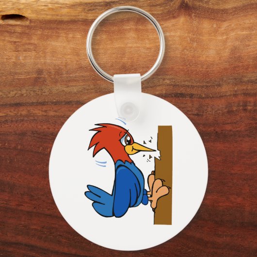 Woogy Woodpecker Sleutelhanger (Voorkant)