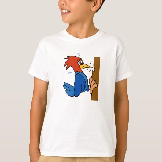 Woogy Woodpecker T-shirt (Voorkant)