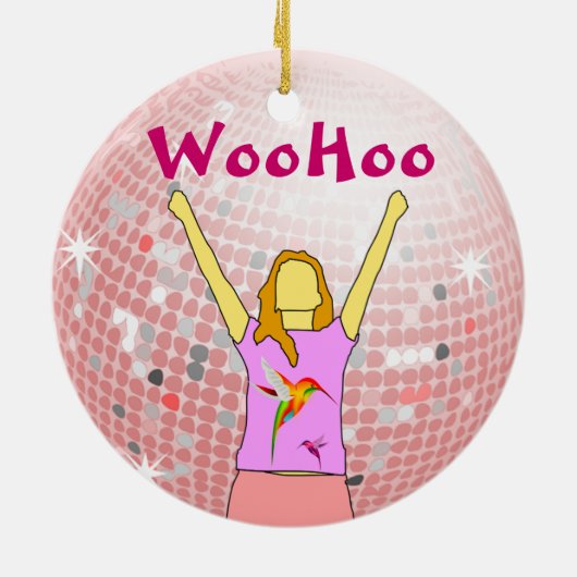 Woohoo ornament (Achterkant)