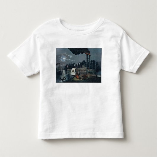 Wookt op de Mississippi Kinder Shirts (Voorkant)