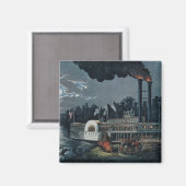 Wookt op de Mississippi Magneet (Voorkant / Achterkant)