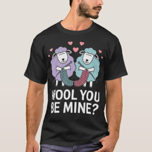 Wool Je Zal Mij Zijn Grappige Schapen Breien T-shirt