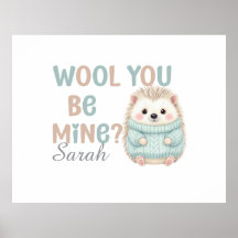 Wool jij de mijne Poster 