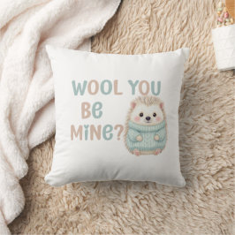 Wool jij de mijne zijn Werpkussen Kussen