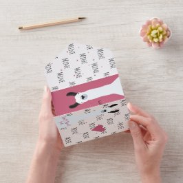 Wool Jij Van Mij Zijn? Je Bent Llamatisch! Grappig All In One Uitnodiging