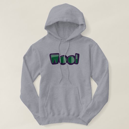 Wool Liverpool Funny Slang Wirral Cheshire Hoodie (Design voorkant)