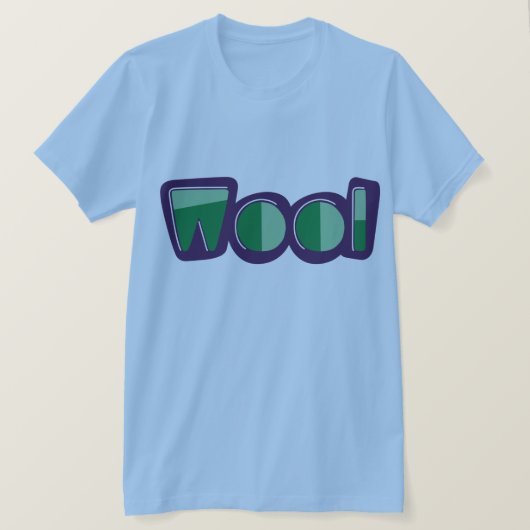 Wool Liverpool Funny Slang Wirral Lancs T-Shirt (Design voorkant)