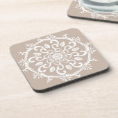 Wool Mandala Bier Onderzetter (Linkerzijde)