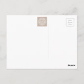 Wool Mandala Briefkaart (Achterkant)