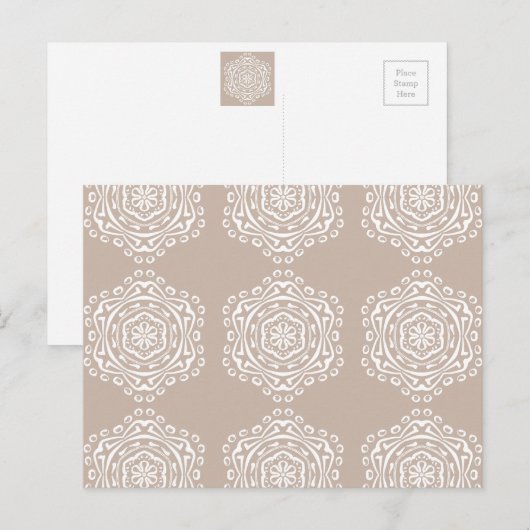 Wool Mandala Briefkaart (Voorkant / Achterkant)