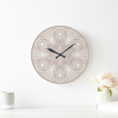 Wool Mandala Grote Klok (Huis)