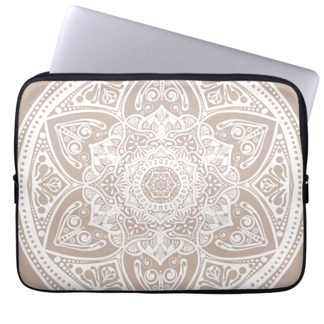 Wool Mandala Laptop Sleeve (Voorkant)