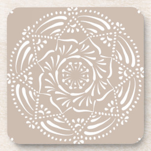 Wool Mandala Onderzetter