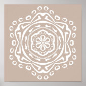 Wool Mandala Poster (Voorkant)