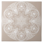 Wool Mandala Tegeltje (Voorkant)