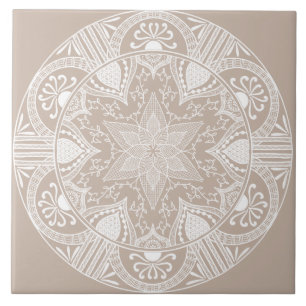 Wool Mandala Tegeltje