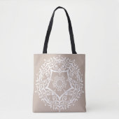 Wool Mandala Tote Bag (Voorkant)