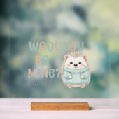 Wool You Be Mine Acrylschild Acryl Bord (Neutraal)