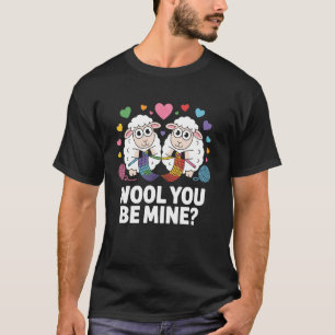Wool Zou Jij Van Mij Zijn Grappige Schapen Breien T-shirt