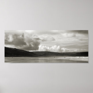 Woolacombe strand, Devon, Verenigd Koninkrijk Poster