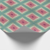 Woolen fabric cadeaupapier (Hoek)