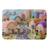 Woolen Village  Badmat (Voorkant)