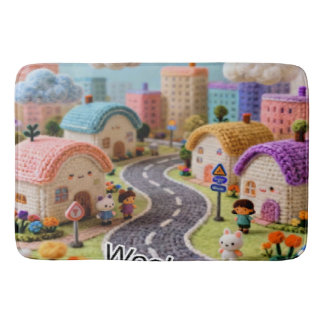 Woolen Village  Badmat